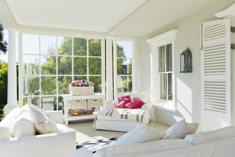Bright Sunroom Design